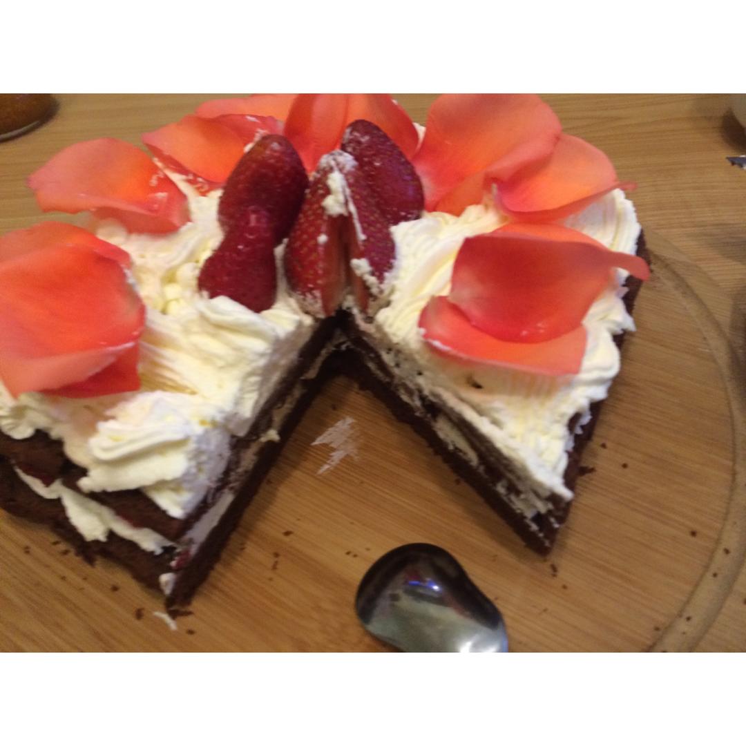 特浓巧克力蛋糕