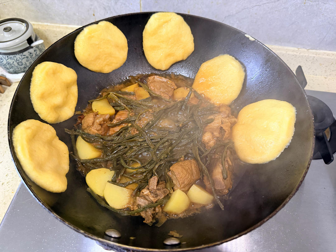 东北贴饼子、玉米饼