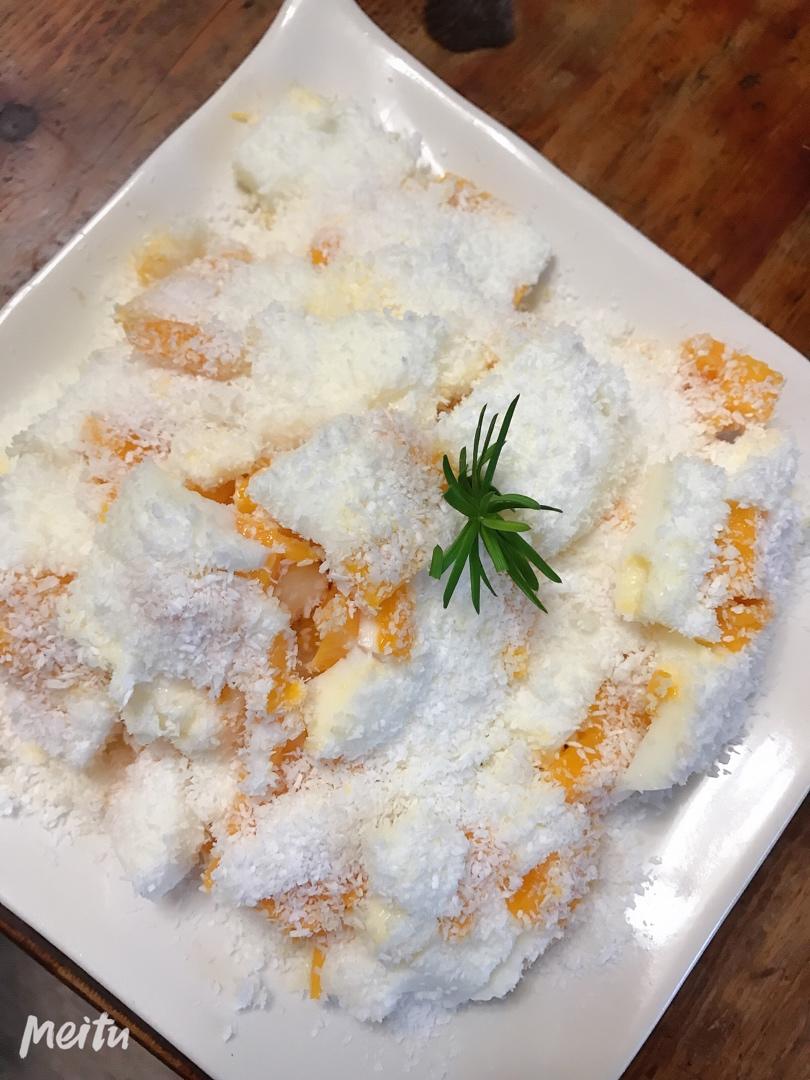 完胜85‘C的牛奶椰蓉小方