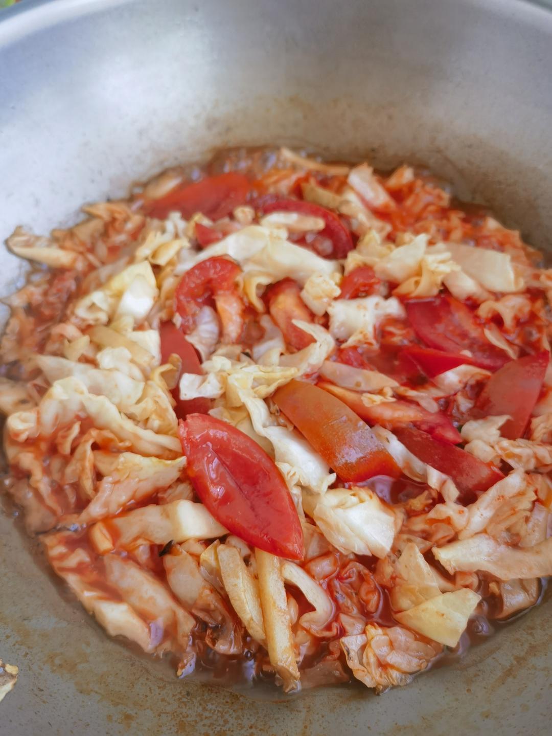 大头菜炒西红柿