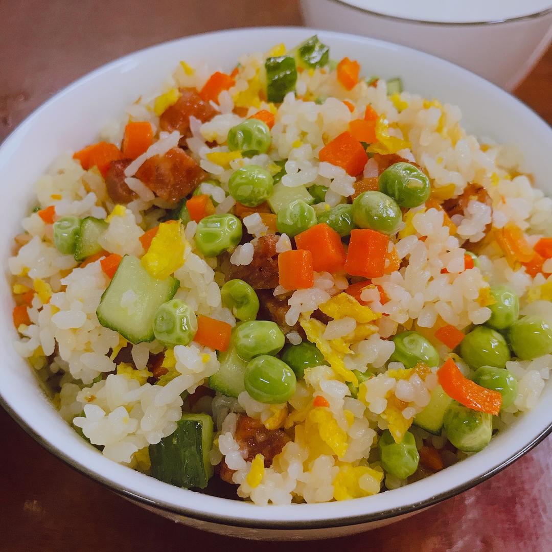 五彩炒饭