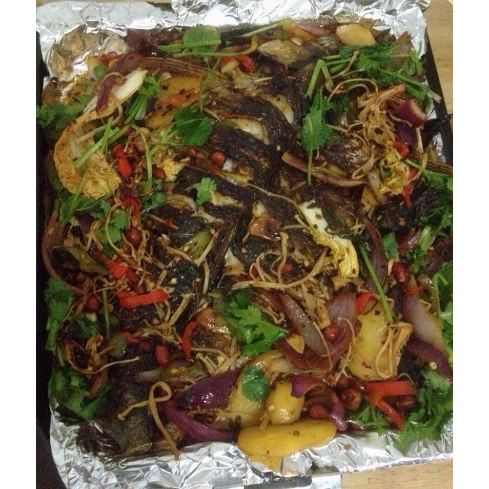 烤箱烤鱼