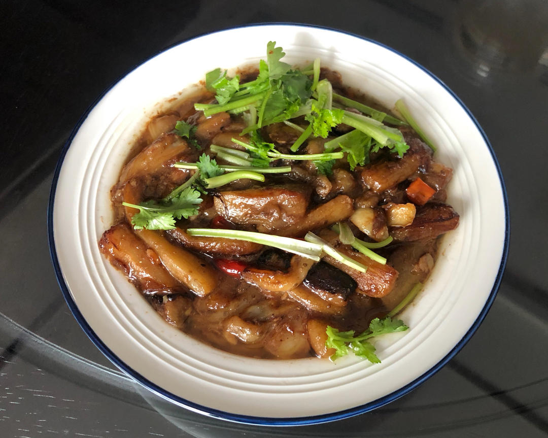 咸鱼茄子煲