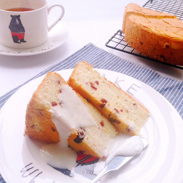 蔓越莓酸奶戚风