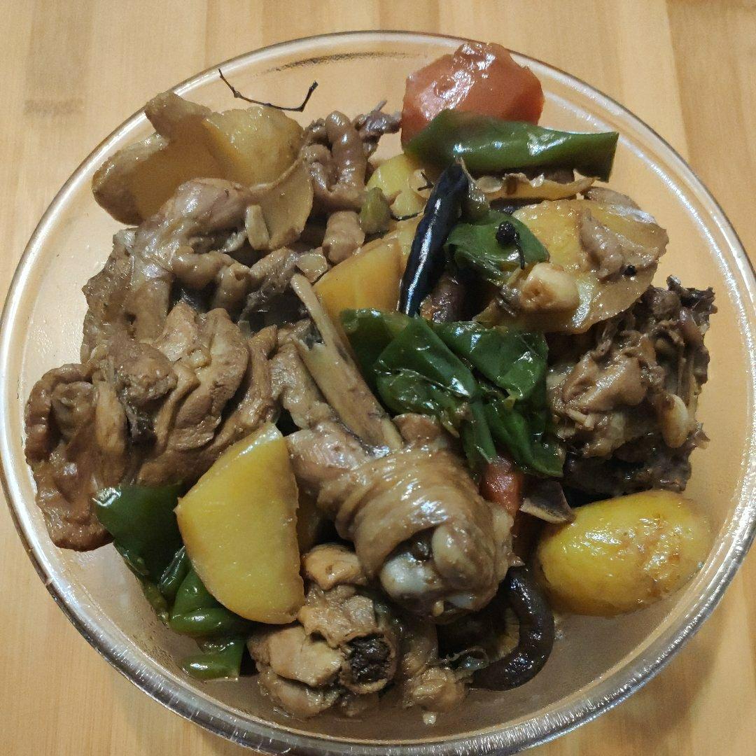 胡萝卜香菇炖鸡