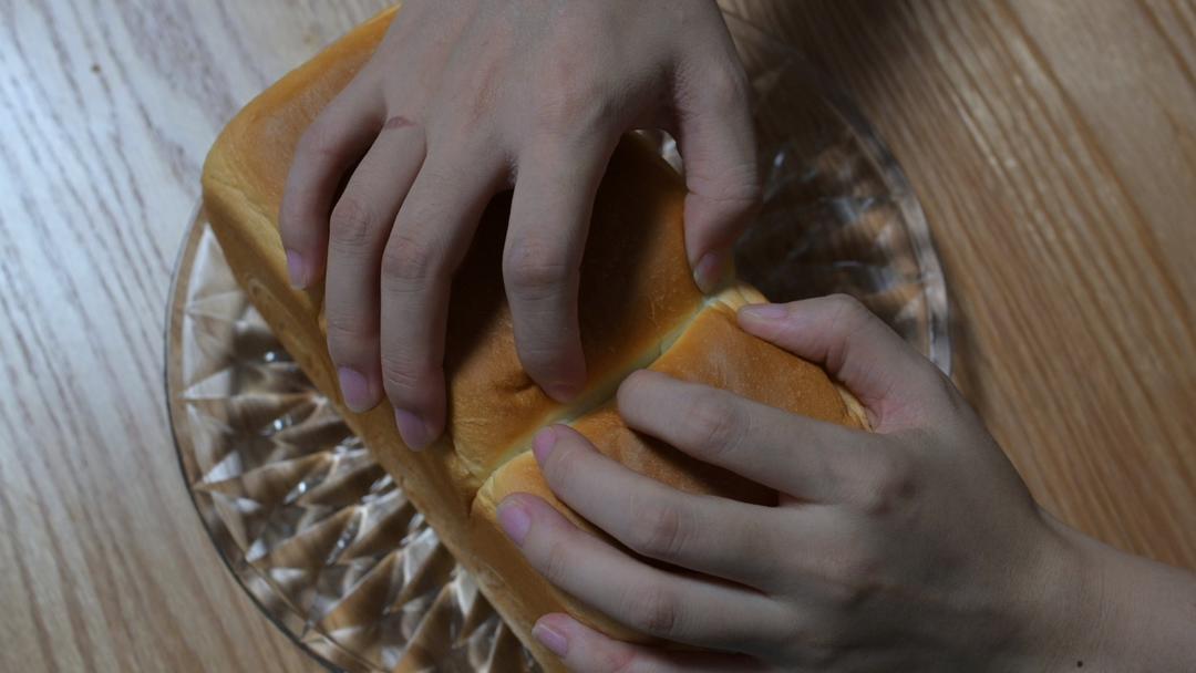 夺命软吐司(๑´ڡ`๑)超软拉丝极速方便的一次发酵吐司