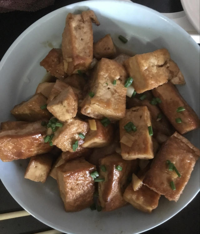 可乐豆腐