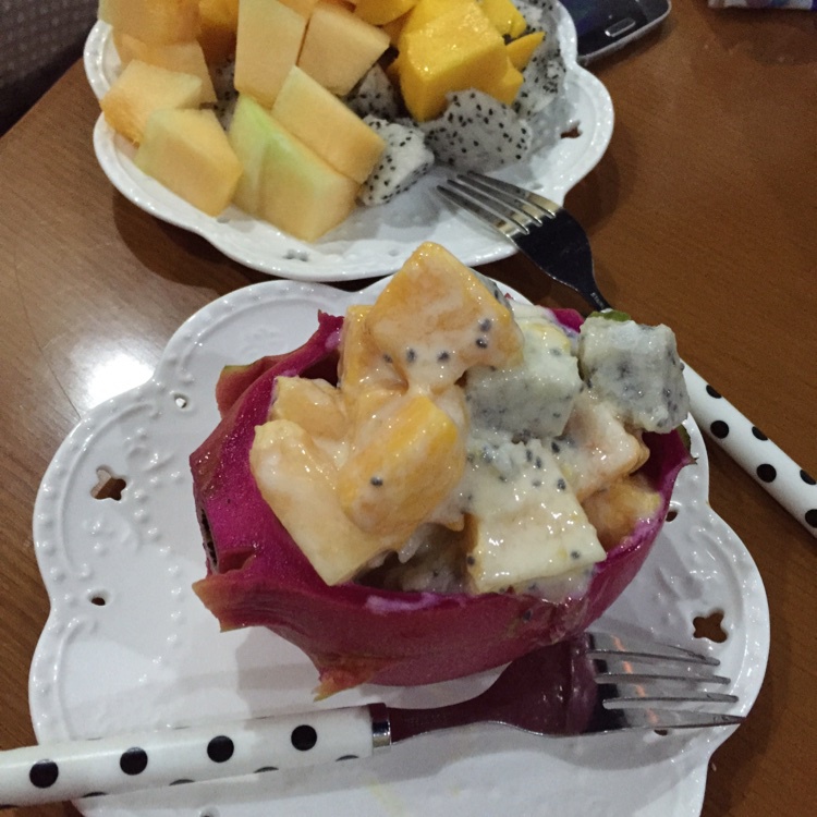 酸奶火龙果