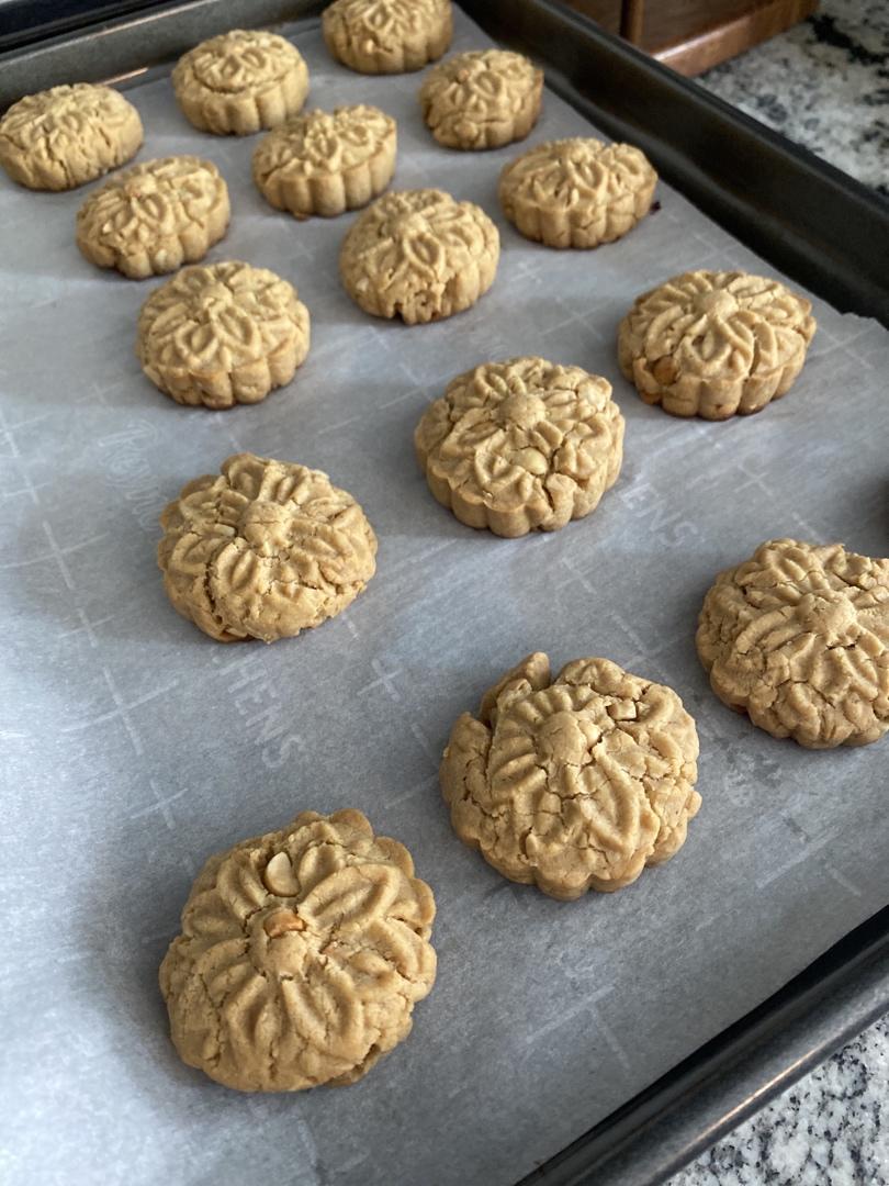 超级好吃的花生酱酥饼（橄榄油版）