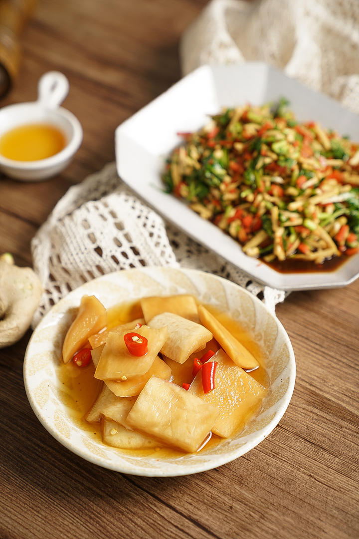 30年老厨师私家一夜渍萝卜皮（腌萝卜皮）