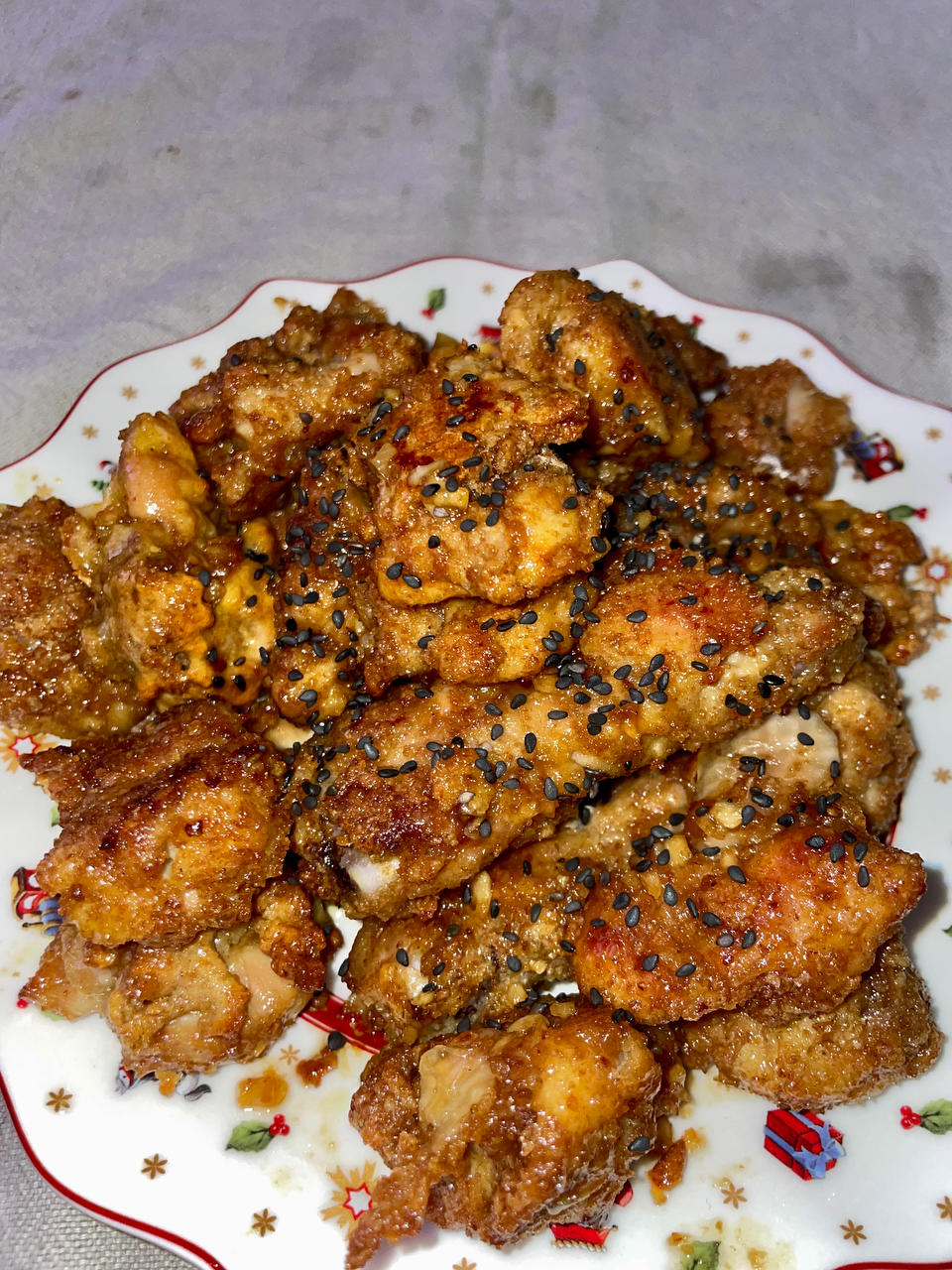 好吃到尖叫的韩国炸鸡，“韩式蜂蜜黄油炸鸡”