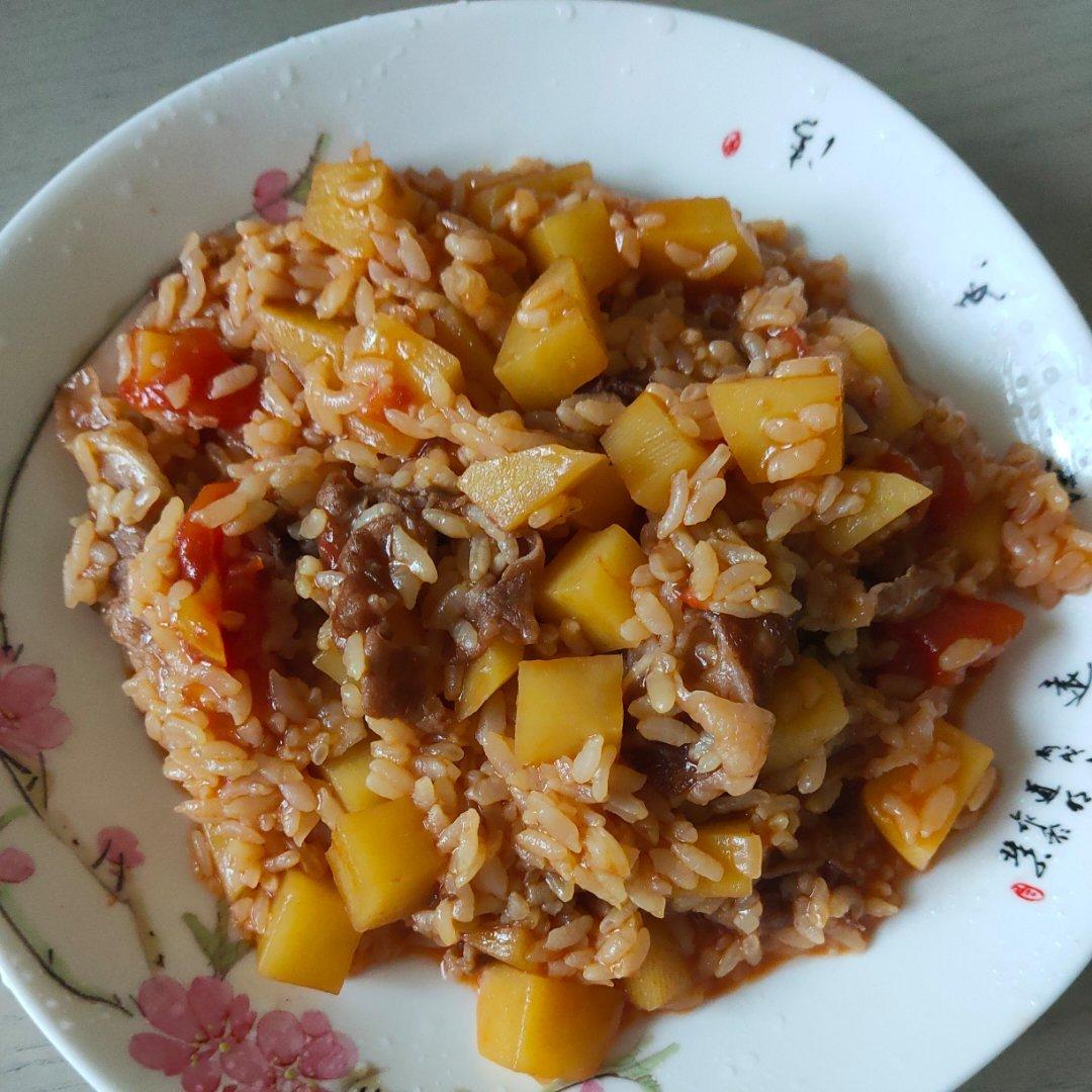 剩米饭新吃法‼️烩饭这样做两碗不够吃
