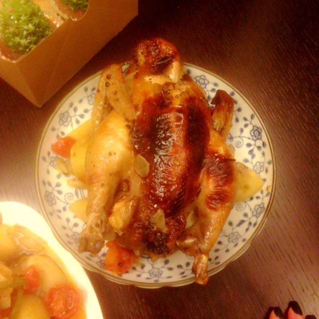 圣诞烤鸡