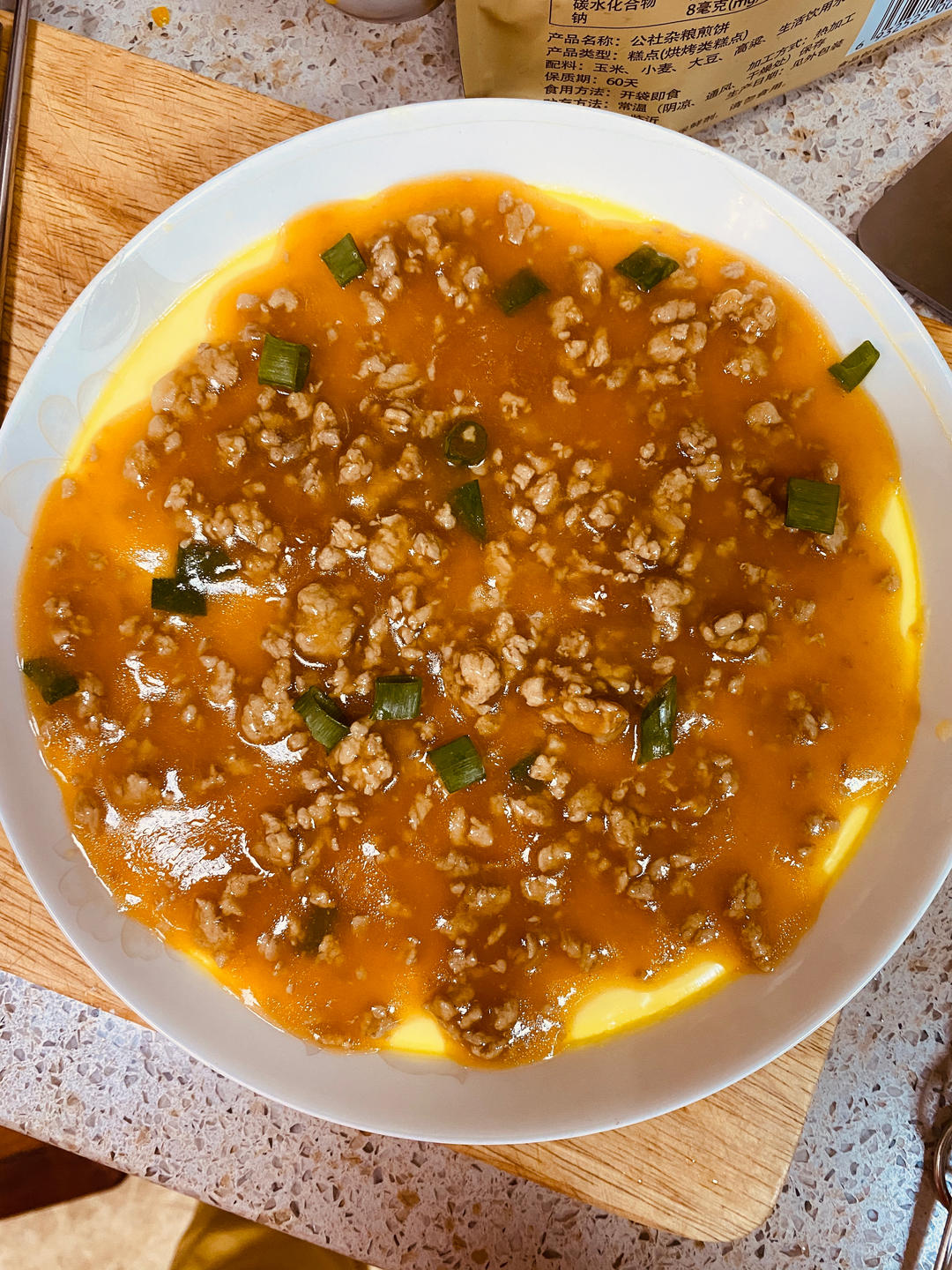 比布丁还要嫩！巨好吃又营养的肉末水蒸蛋