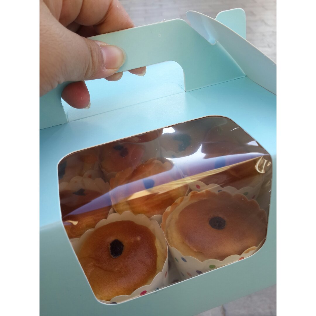 蔓越莓棉花纸杯蛋糕