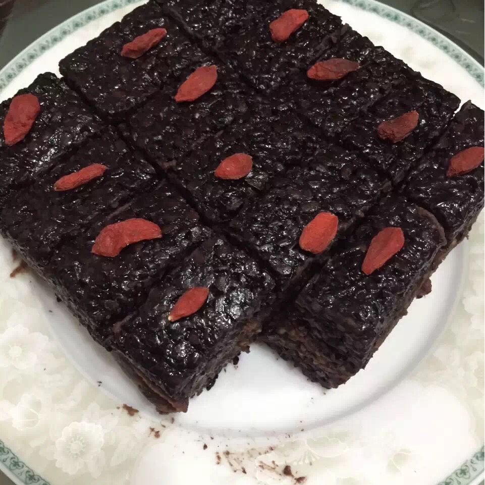 黑米豆沙糕