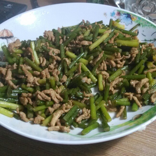 蒜薹炒肉