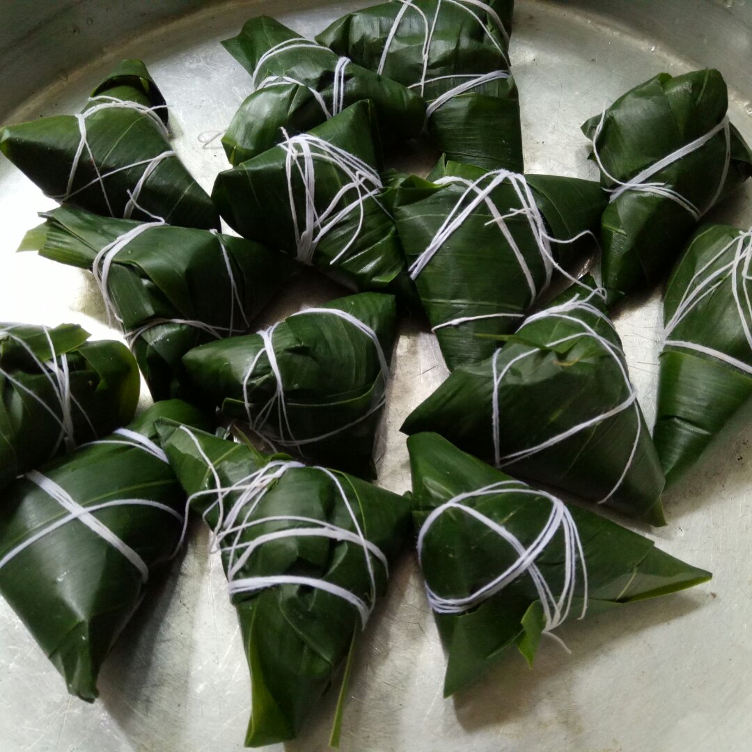 水晶豆沙粽