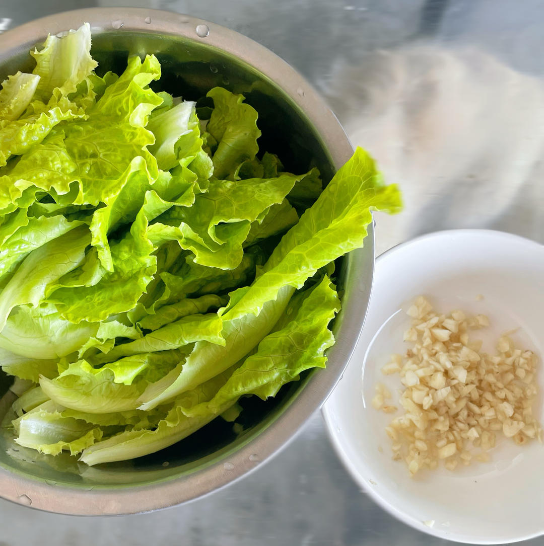 無蠔油版白灼生菜