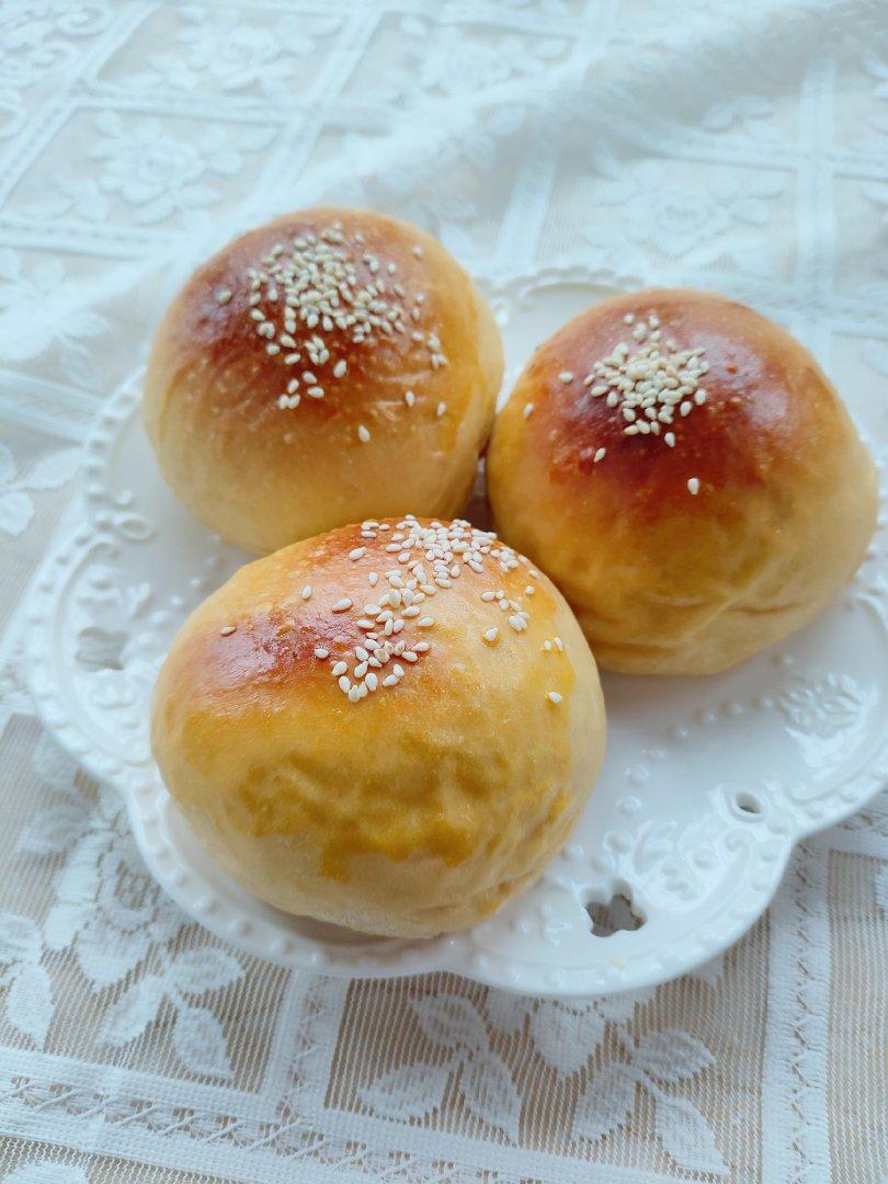 不用揉出膜的松软红豆面包