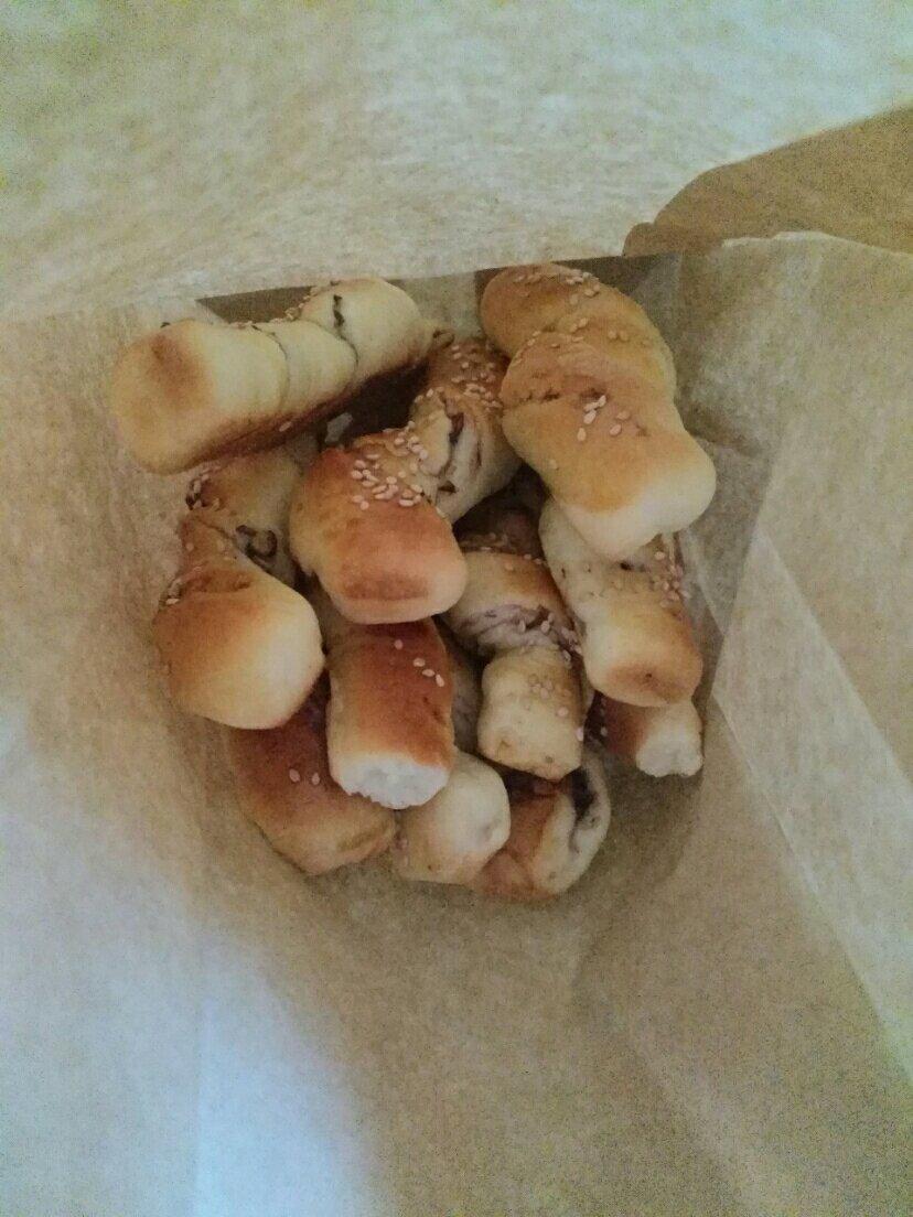 红豆牛奶面包棒