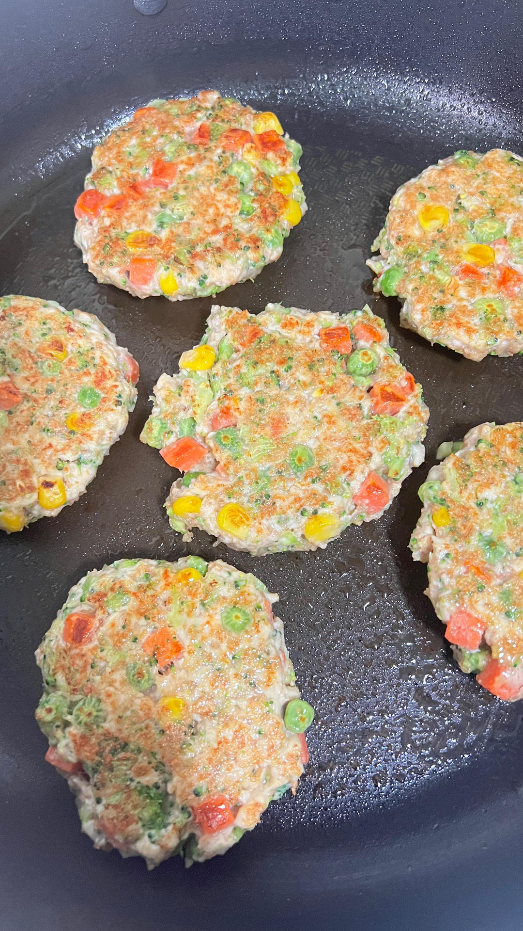 好吃不胖❗️低卡低脂时蔬鸡肉饼❗️