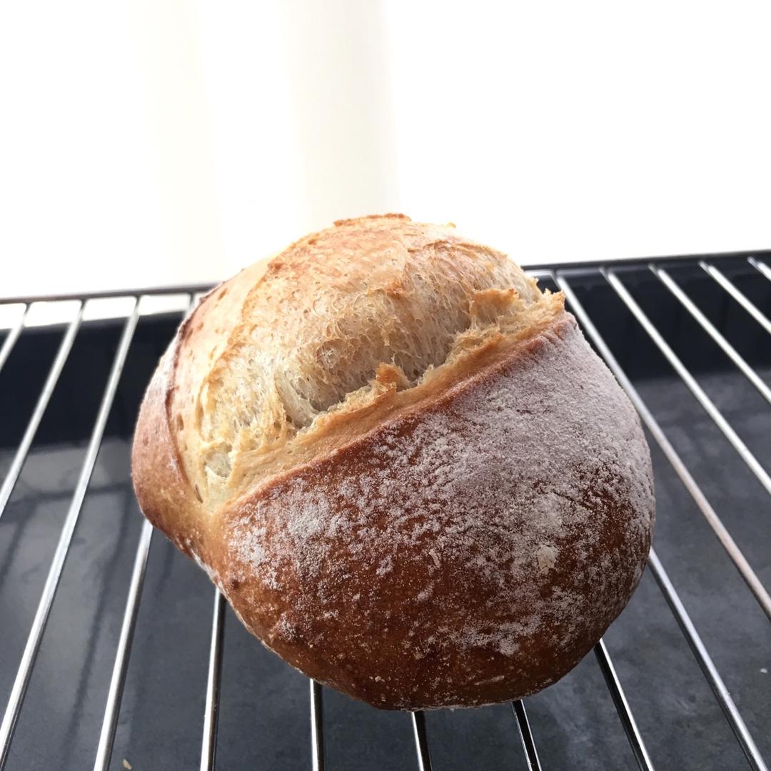 《割口发烧友的面包》—— 与基本配方配比相同的小法包（即发干酵母快手版6）