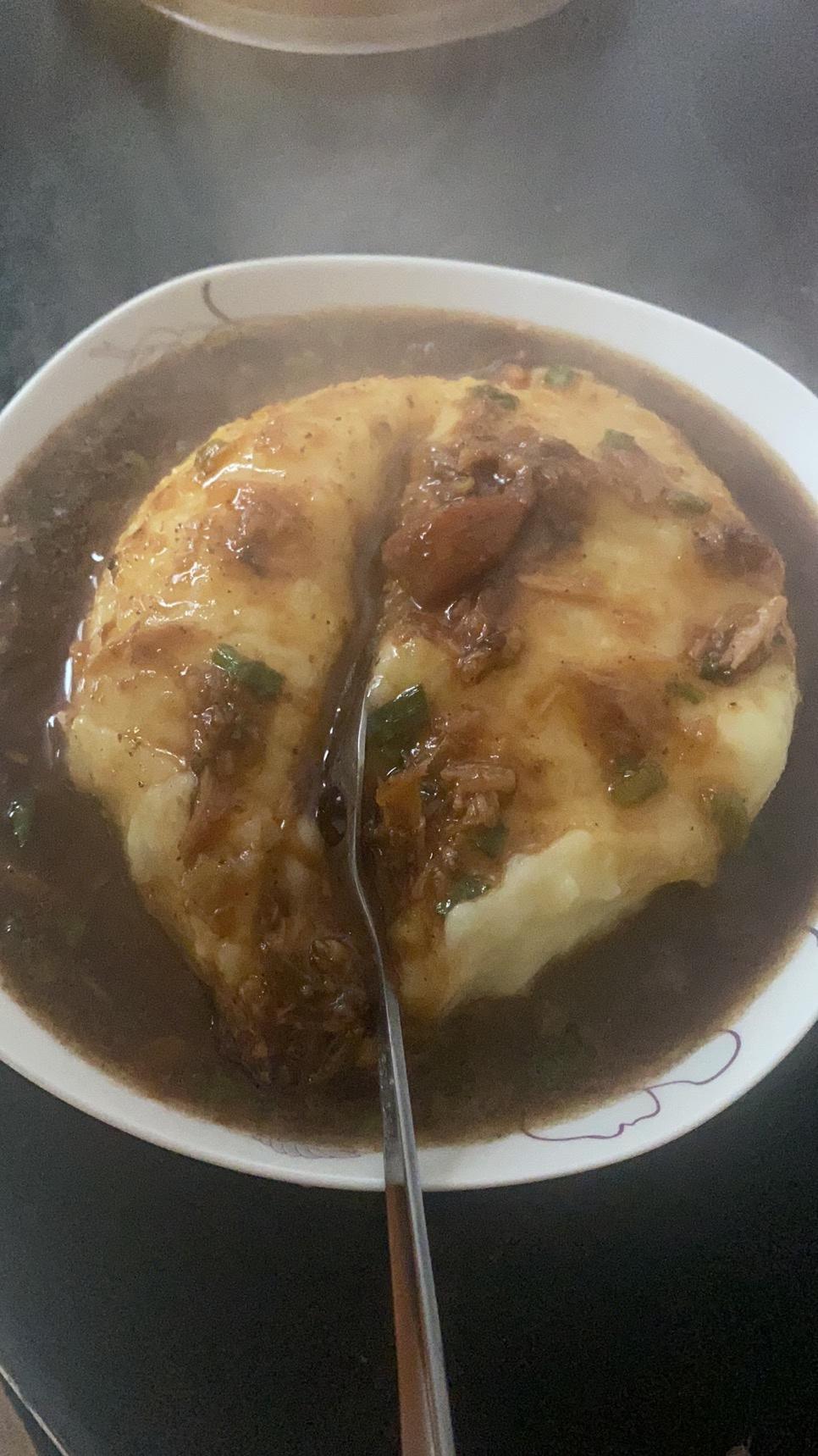 土豆泥的真正意义（这么丑头图有什么必要发，因为太好吃啊！）的做法