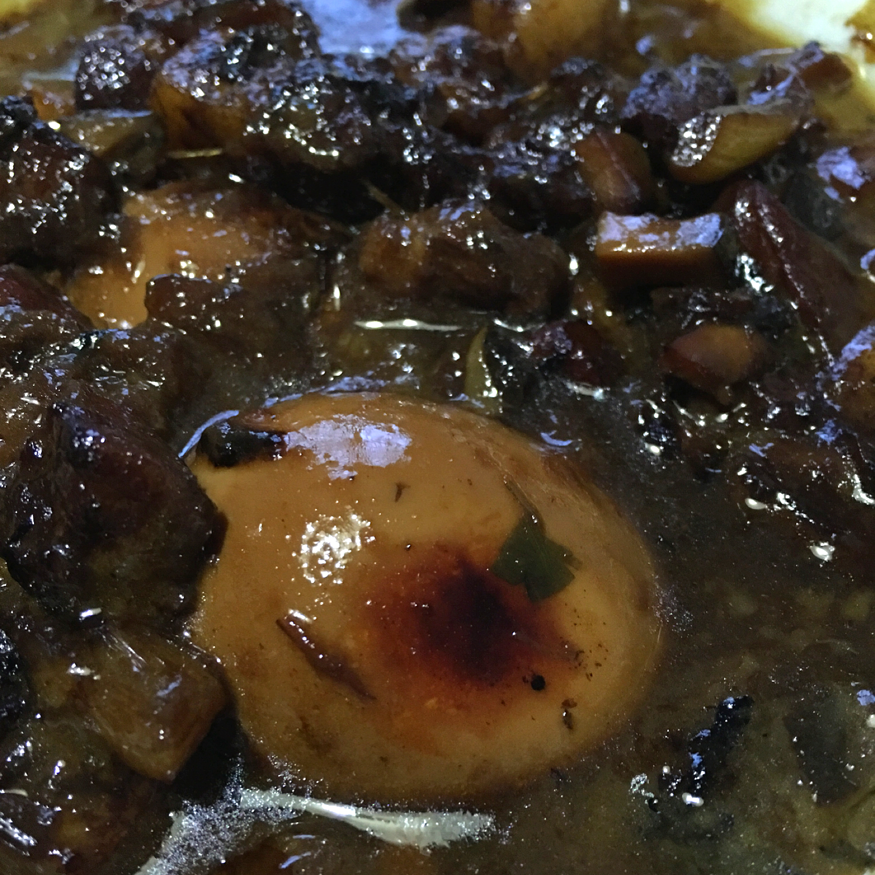 洋葱酥卤肉饭