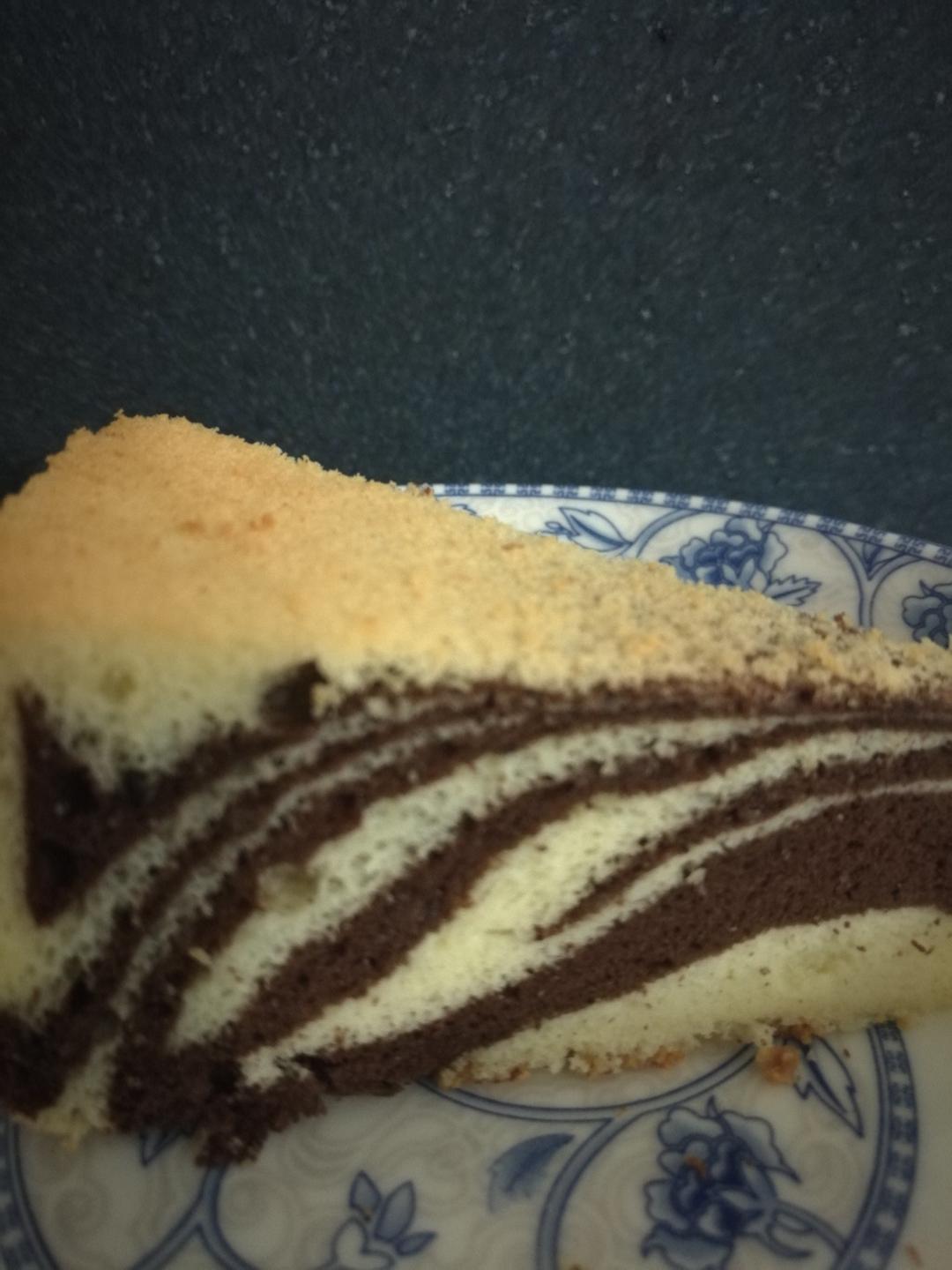 斑马纹酸奶蛋糕