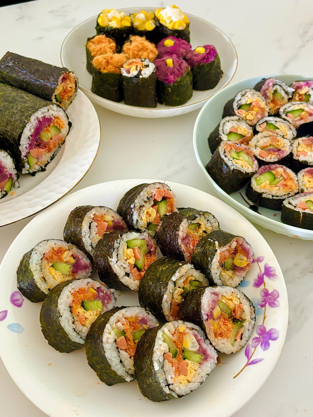 原来自制寿司这么简单～