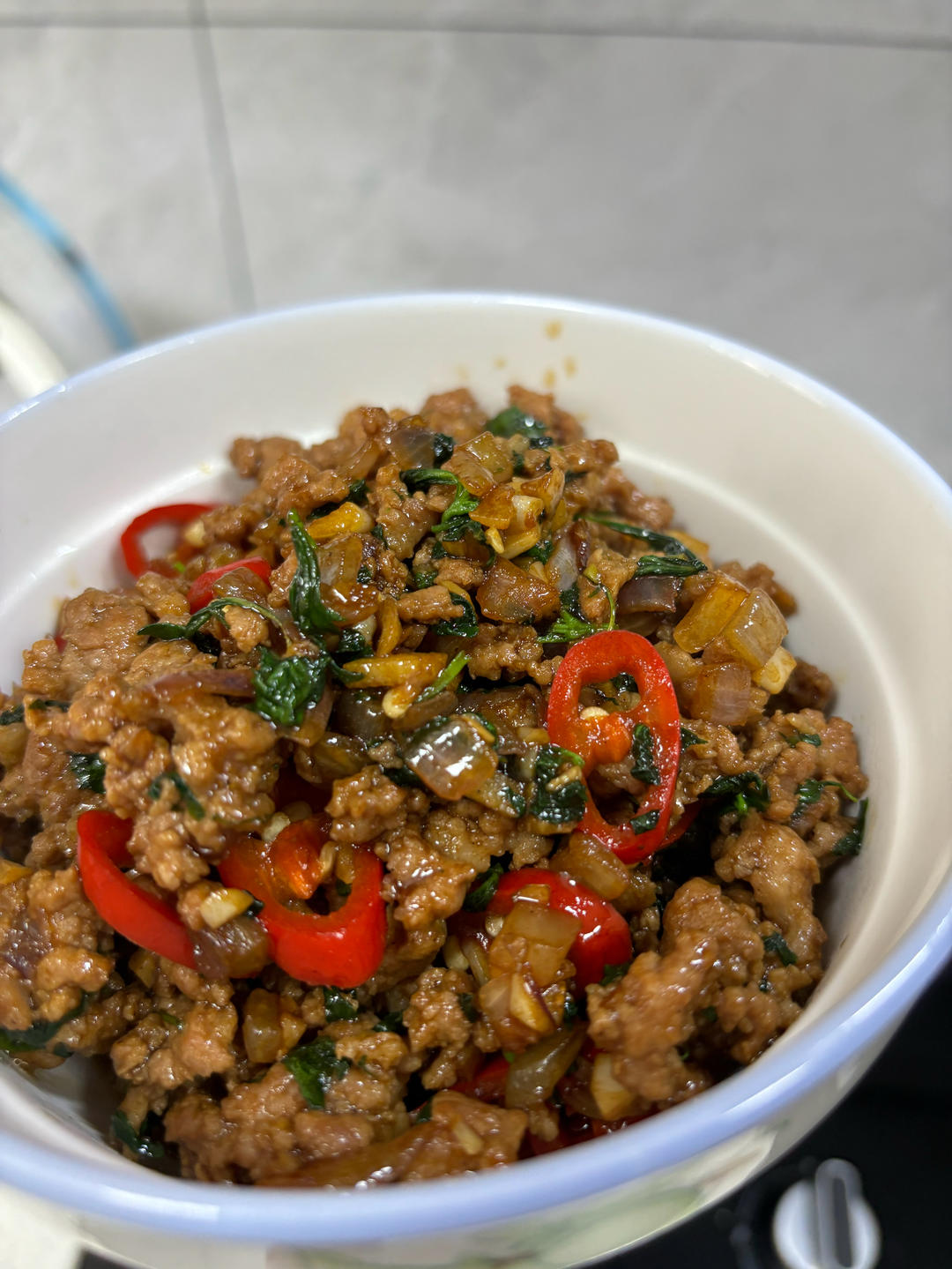 泰式打抛牛肉/猪肉碎饭