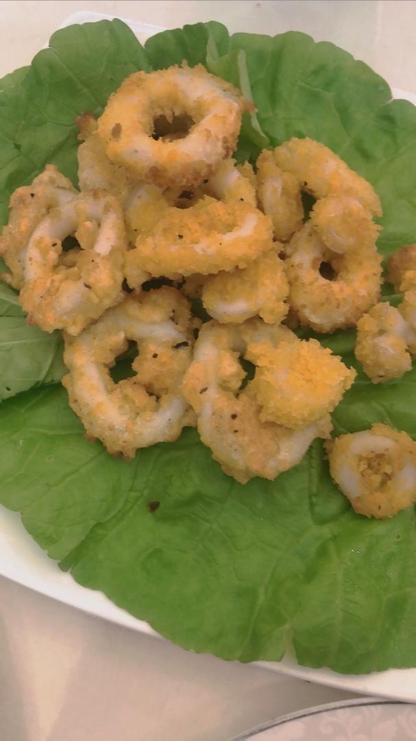 酥炸鱿鱼圈——好吃到停不了口