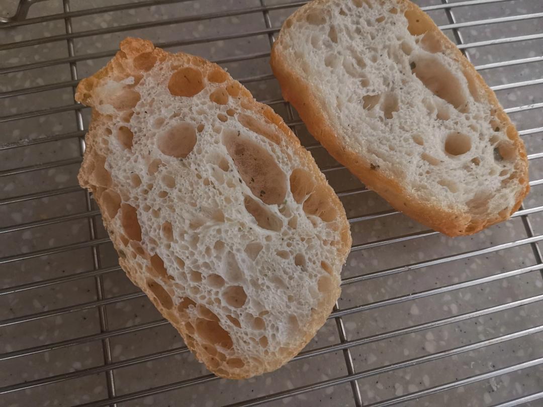 免揉欧式面包夏巴塔#含水量80%#