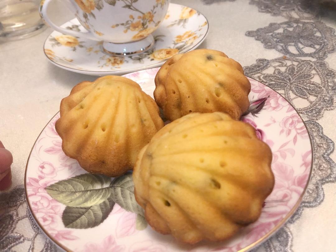 【百香果玛德琳】原来排队买都买不到的网红玛德琳这么简单！