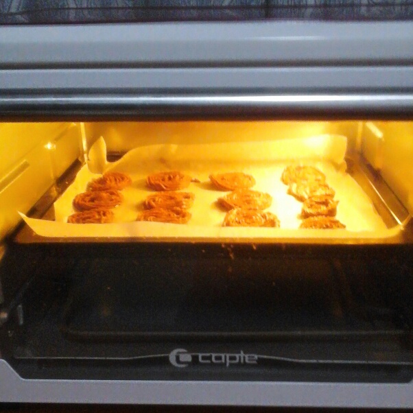 【松脆可可曲奇】清晰花纹