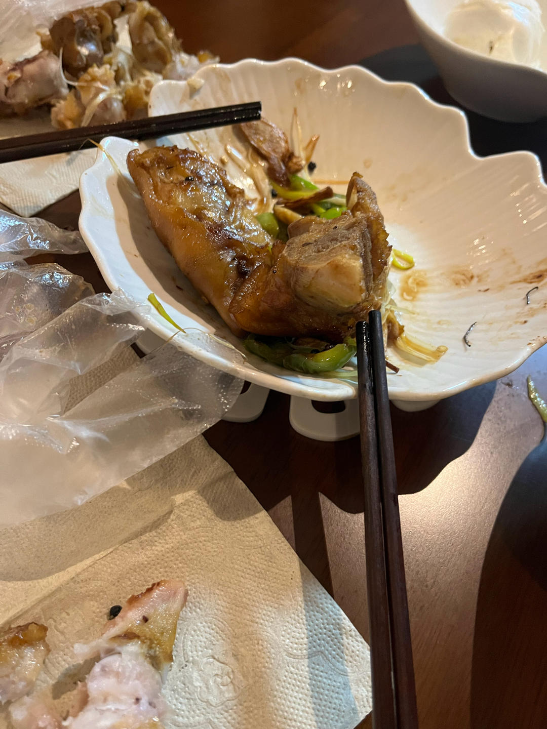 美味爆炒卤猪蹄