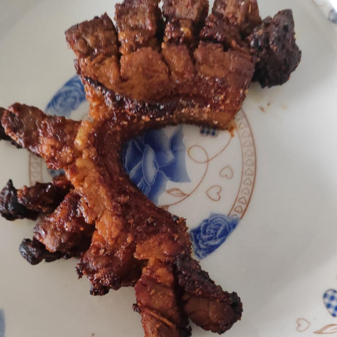 空气炸锅脆皮五花肉