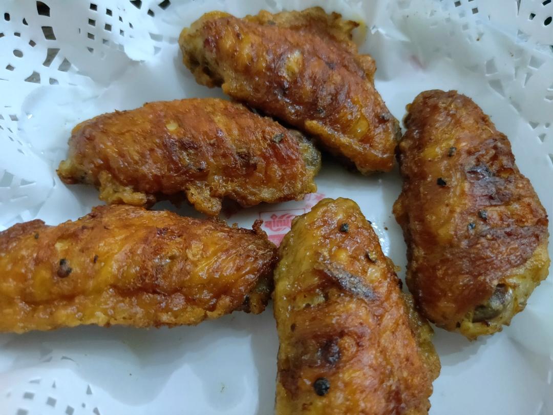 蒜香煎鸡翅