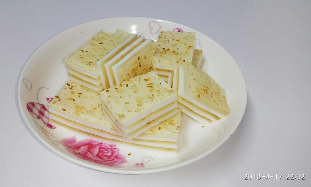 椰汁桂花糕