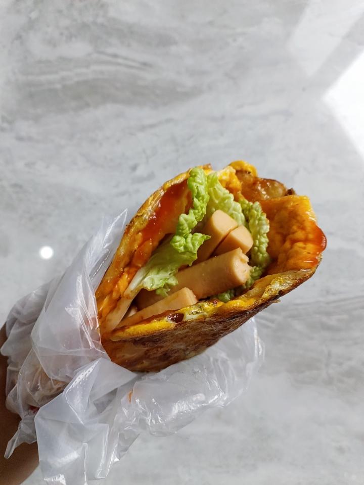 三分钟就可以做好孩子的早餐（手抓饼）