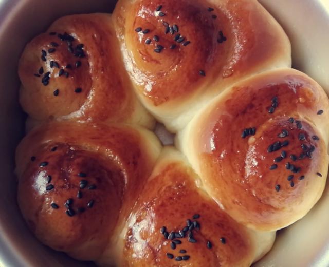 豆沙早餐包~普通面粉无黄油家常简易版的做法