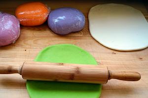 荠菜水饺～彩色、彩虹（高压锅版）的做法 步骤18