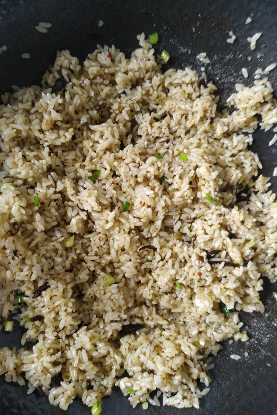 可能是最好吃系列--橄榄菜炒饭
