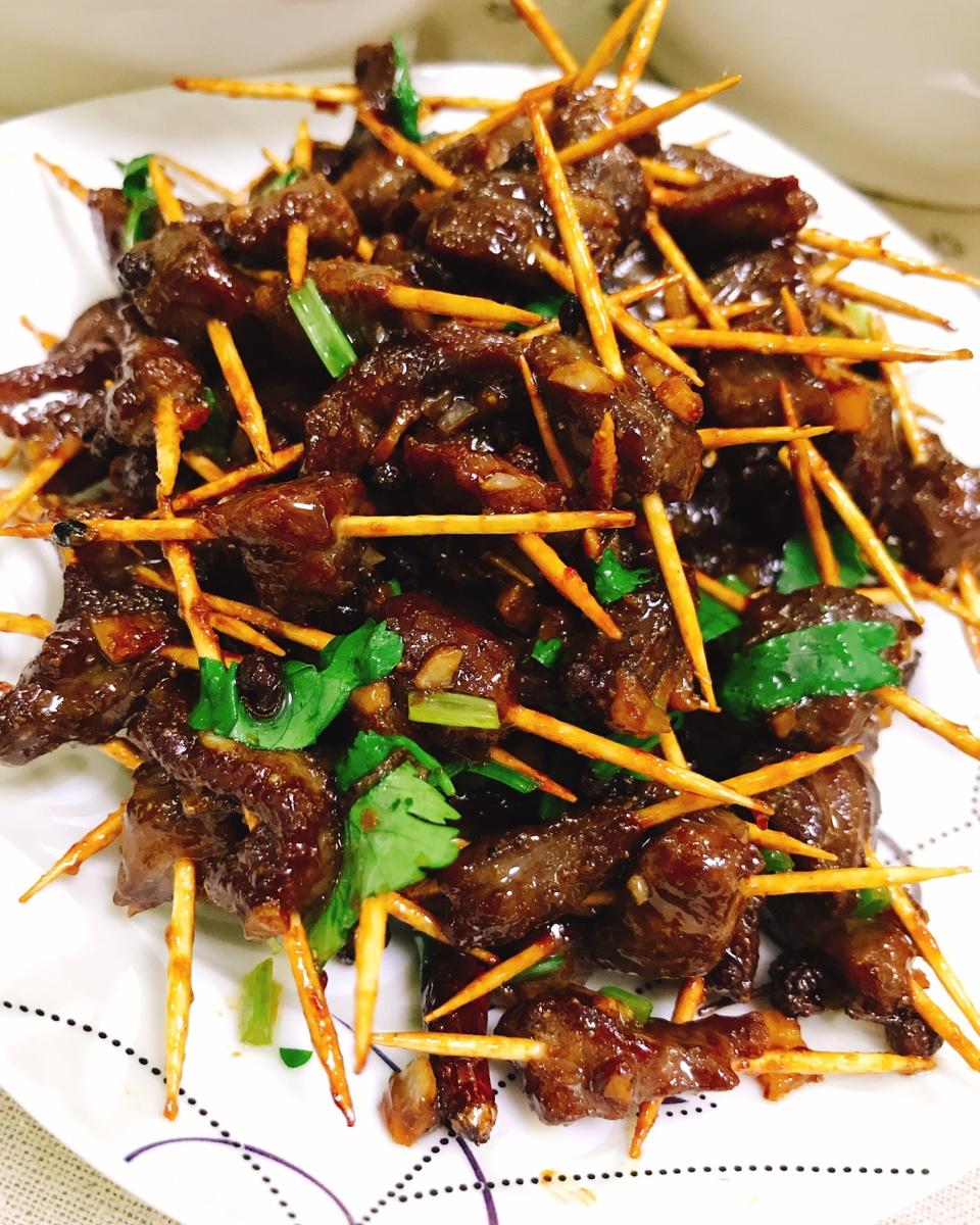 【家庭版牙签牛肉】