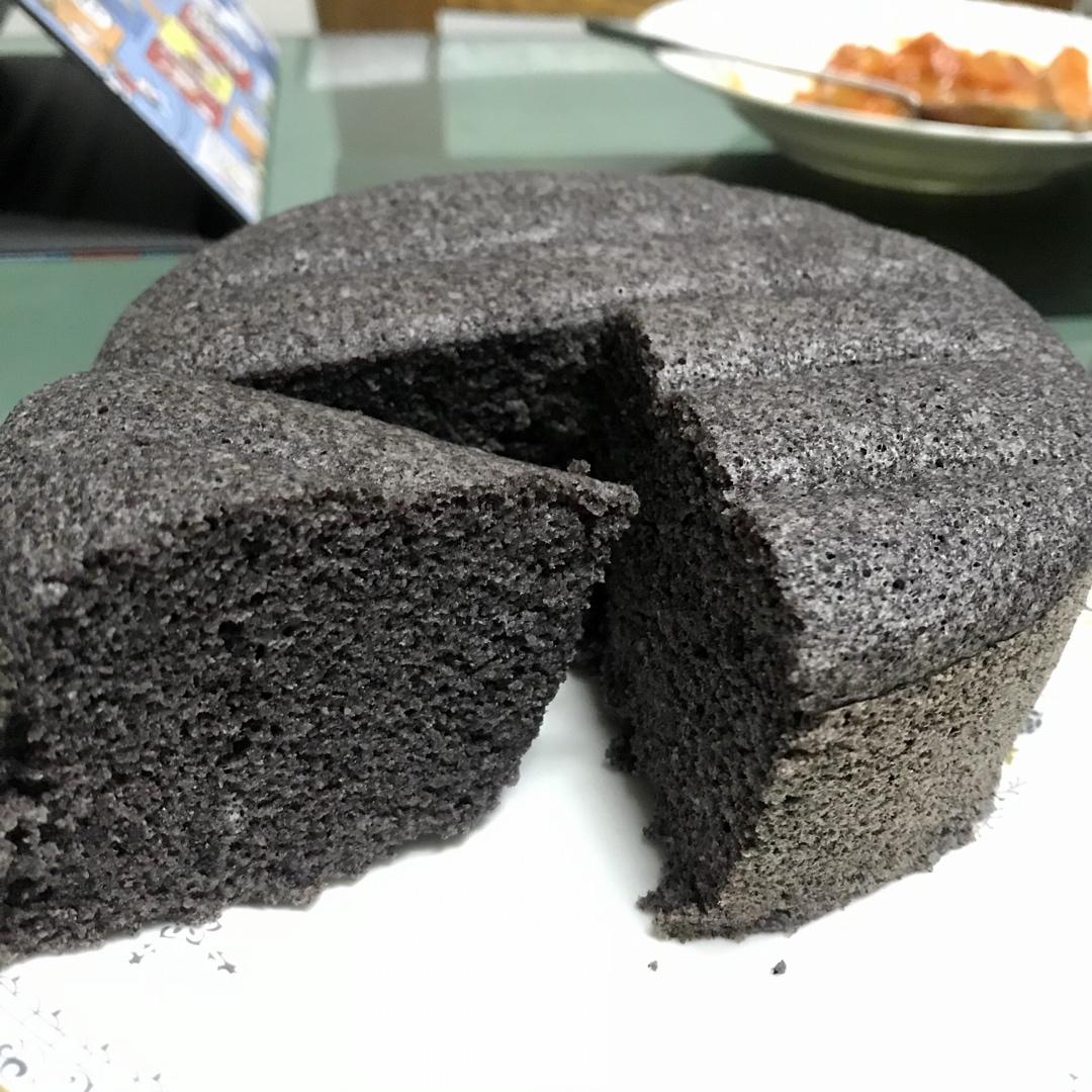 不上火宝宝也能吃的黑米蒸蛋糕（6寸）C25