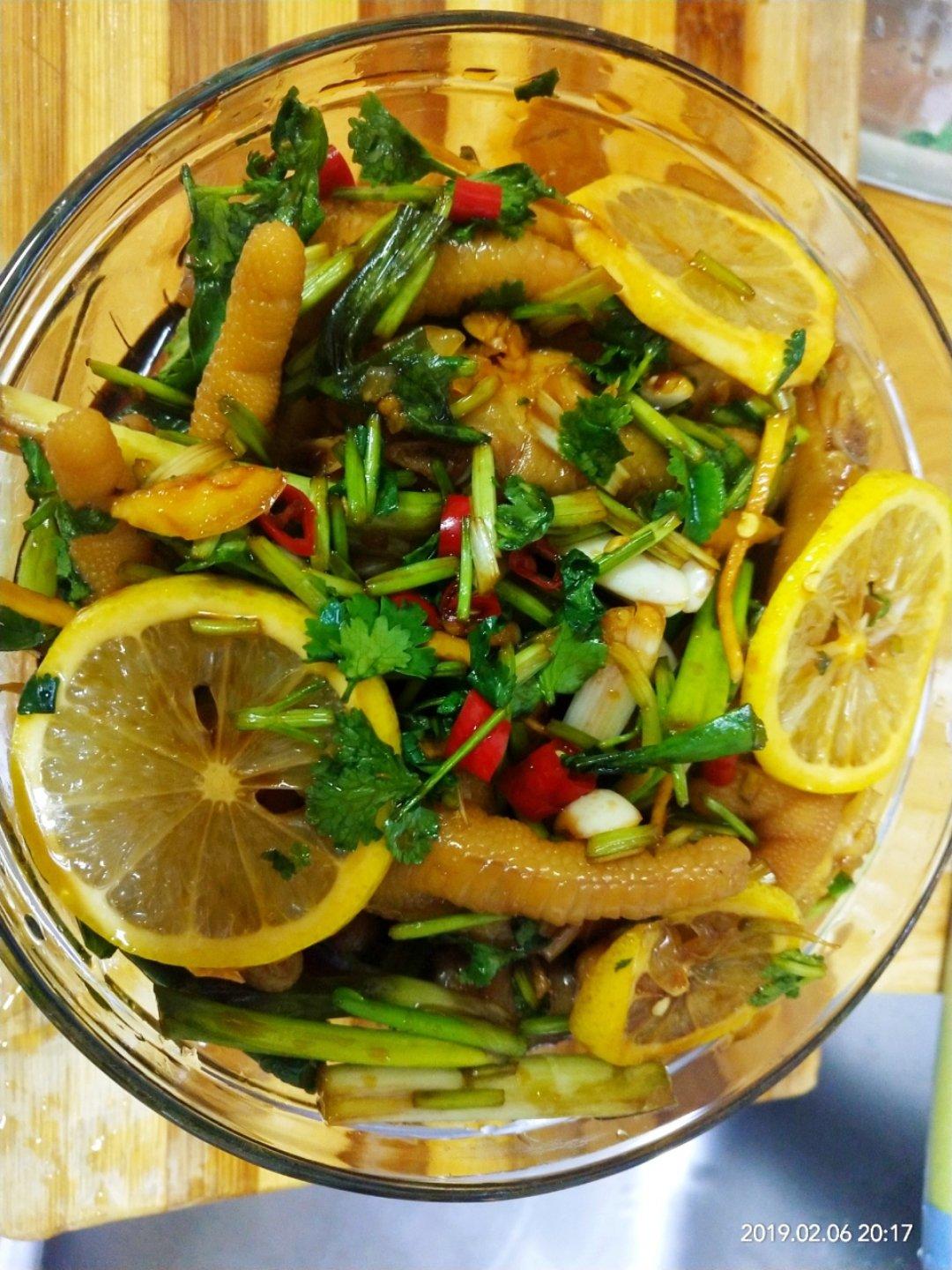 超好吃的🍋酸辣凤爪