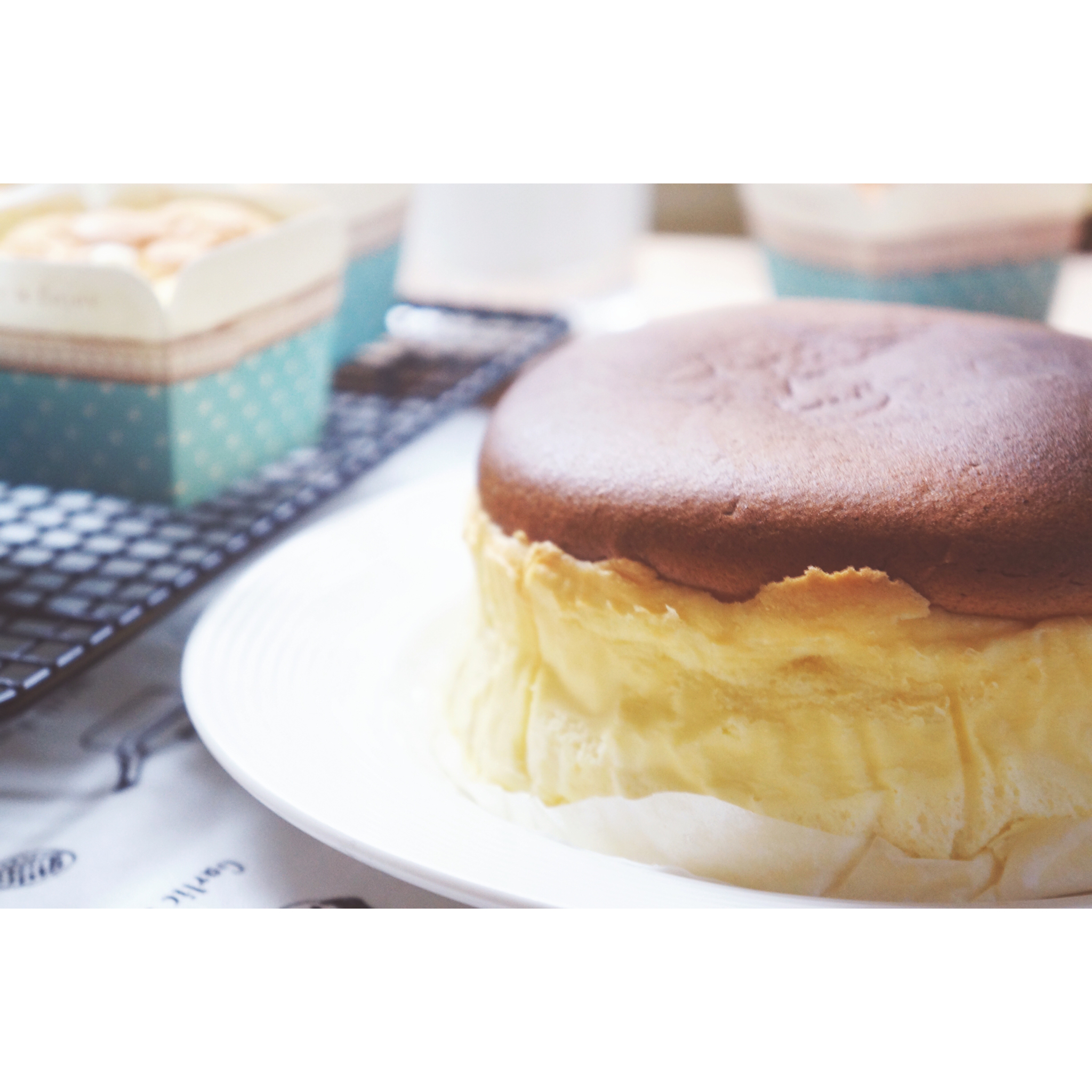 轻乳酪芝士蛋糕6寸#皮黑森林#