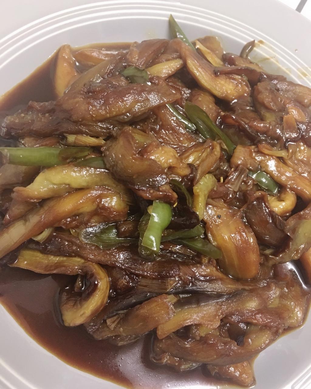 红烧茄子条