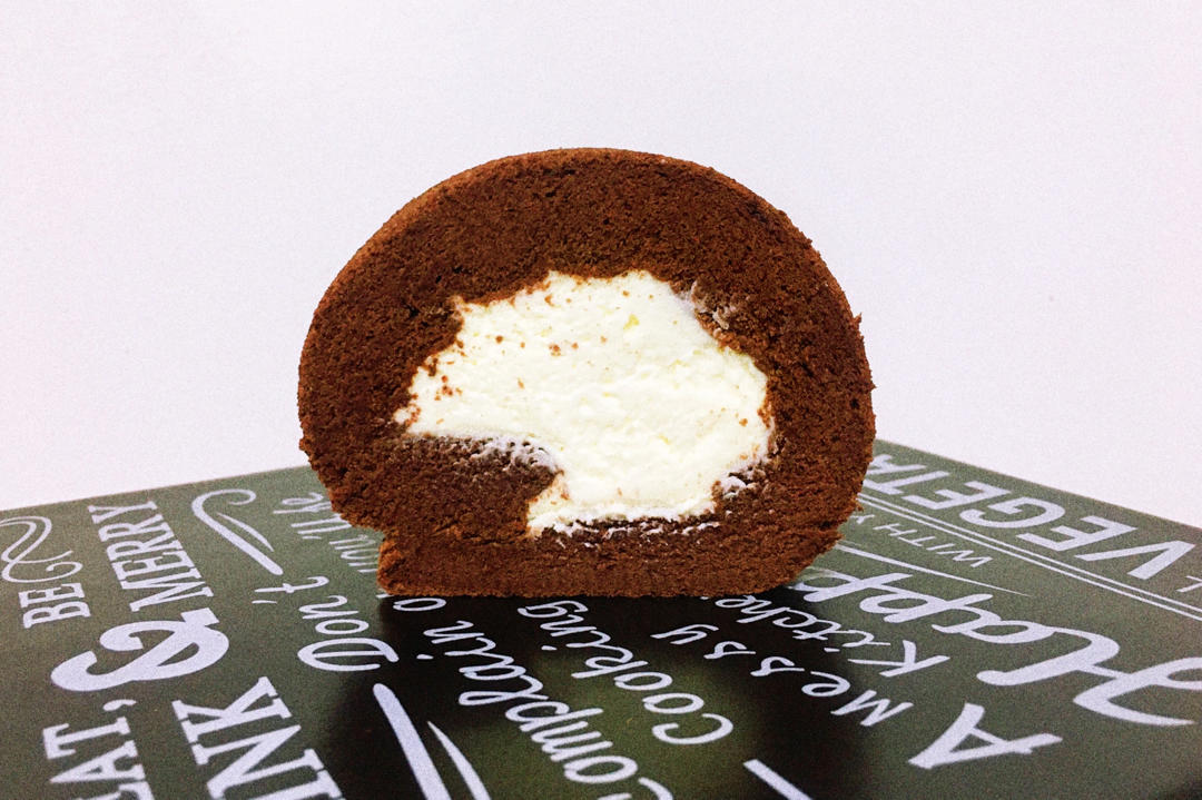 可可蛋糕卷(不消泡超浓郁巧克力口感)